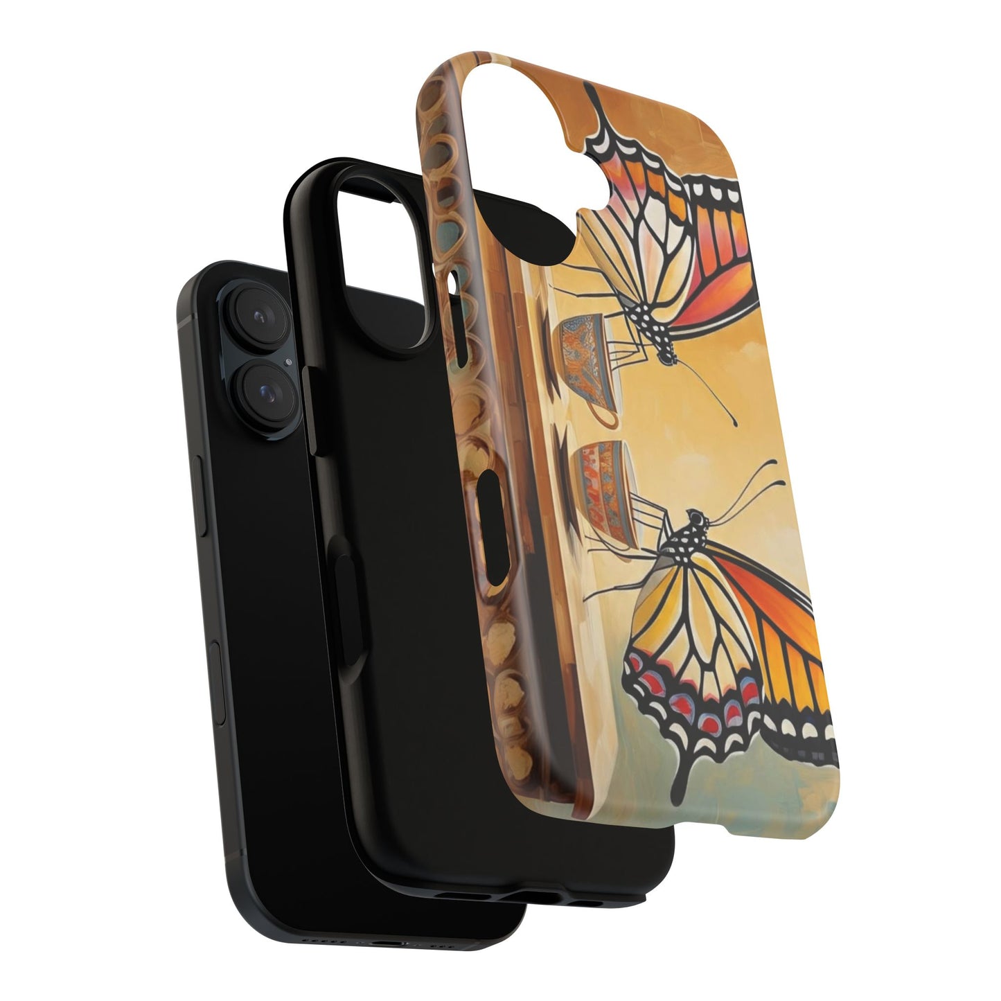 Vibrant Butterfly Phone Case | Tough Cases, Colorful Protection, Nature Lovers Gift, Trendy Accessories, Unique Design