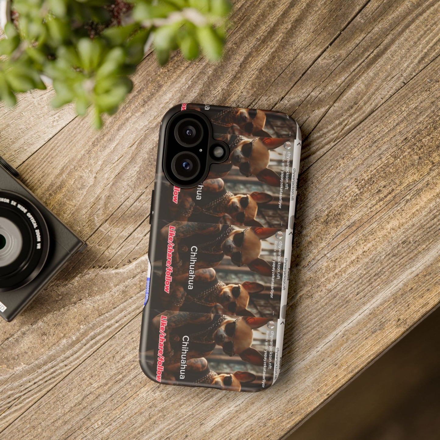 Chihuahua Phone Case | Tough Cases, Dog Lover Gift, Cute Pet Accessory, Chihuahua Owner Gift, Cell Phone Cover