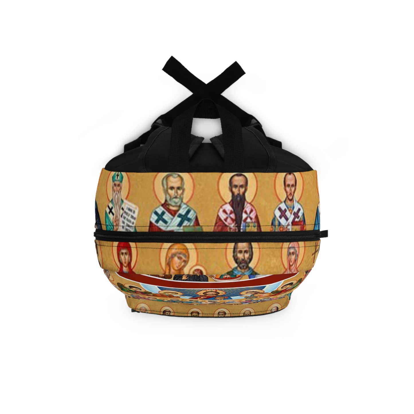 Saints Icon Backpack — Religious Christian Iconography School Bag