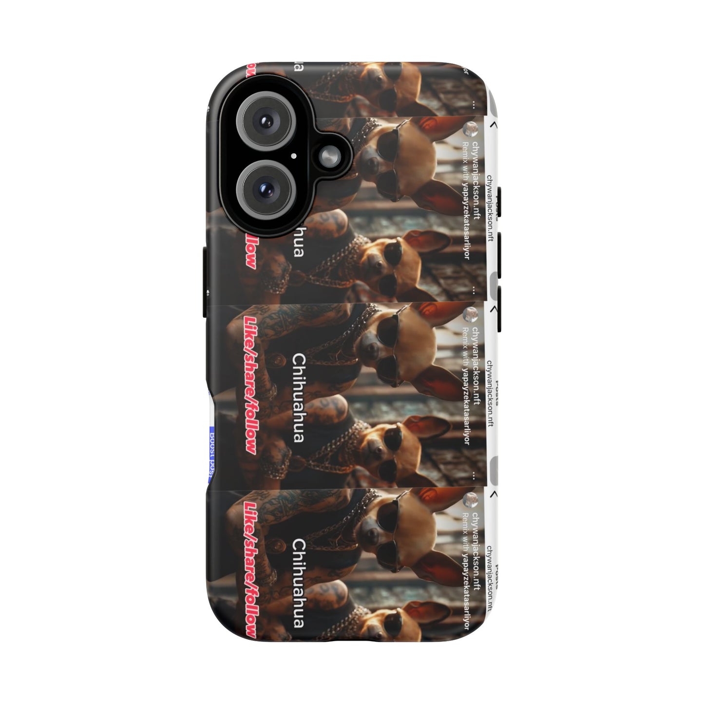 Chihuahua Phone Case | Tough Cases, Dog Lover Gift, Cute Pet Accessory, Chihuahua Owner Gift, Cell Phone Cover