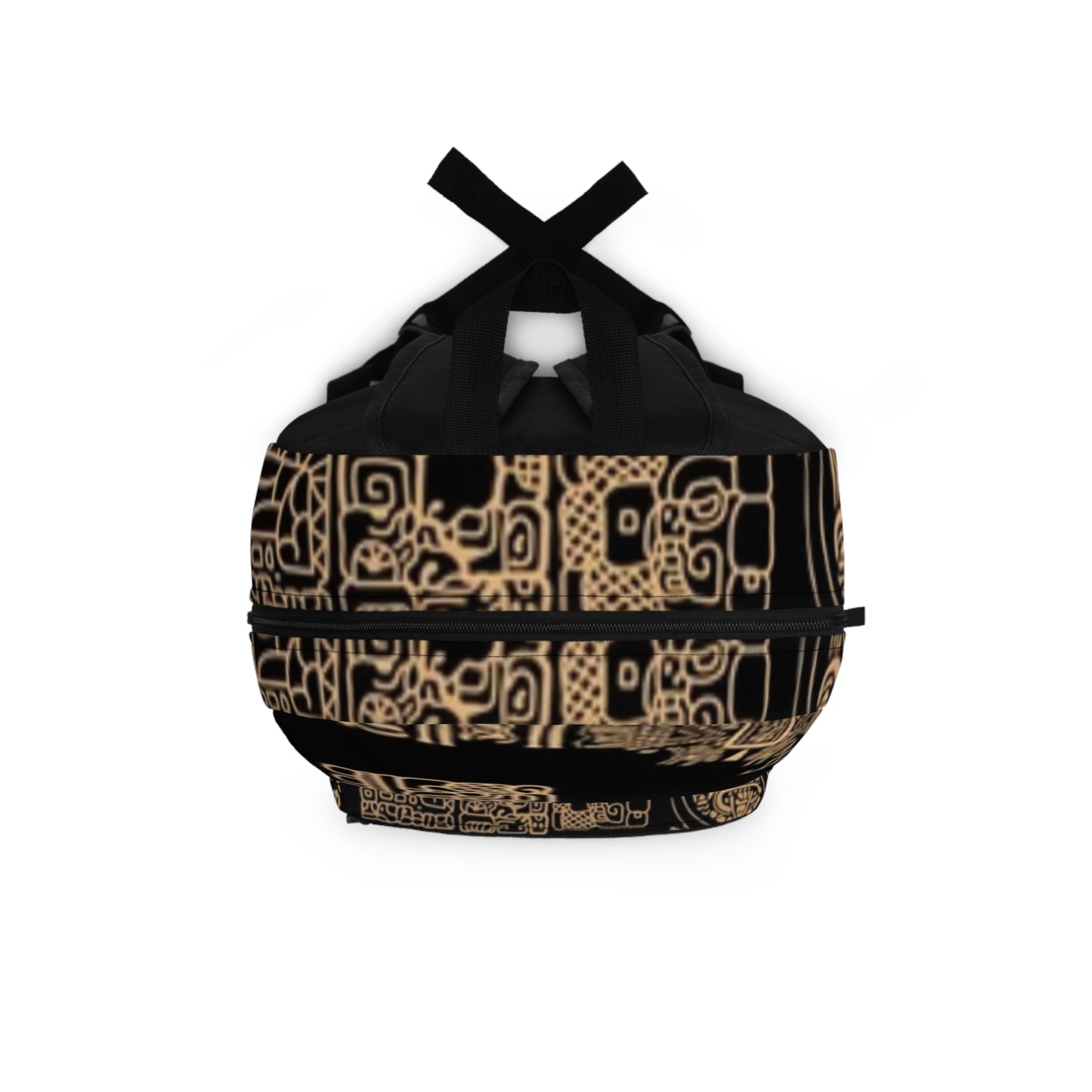 Vintage-Inspired Artist's Backpack with Intricate Patterns