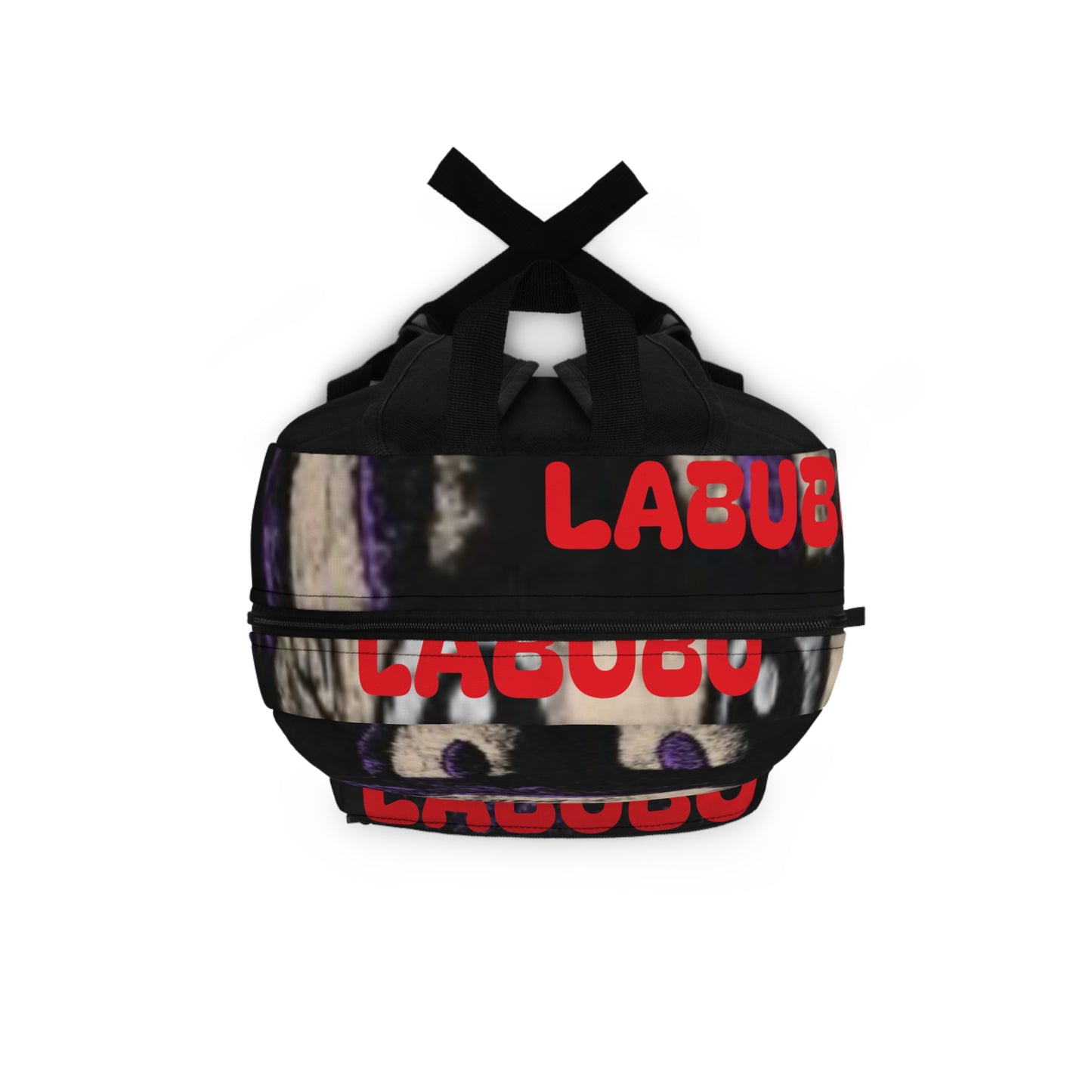 Cute Ghost Plush Face Backpack — Kawaii Halloween School Bag