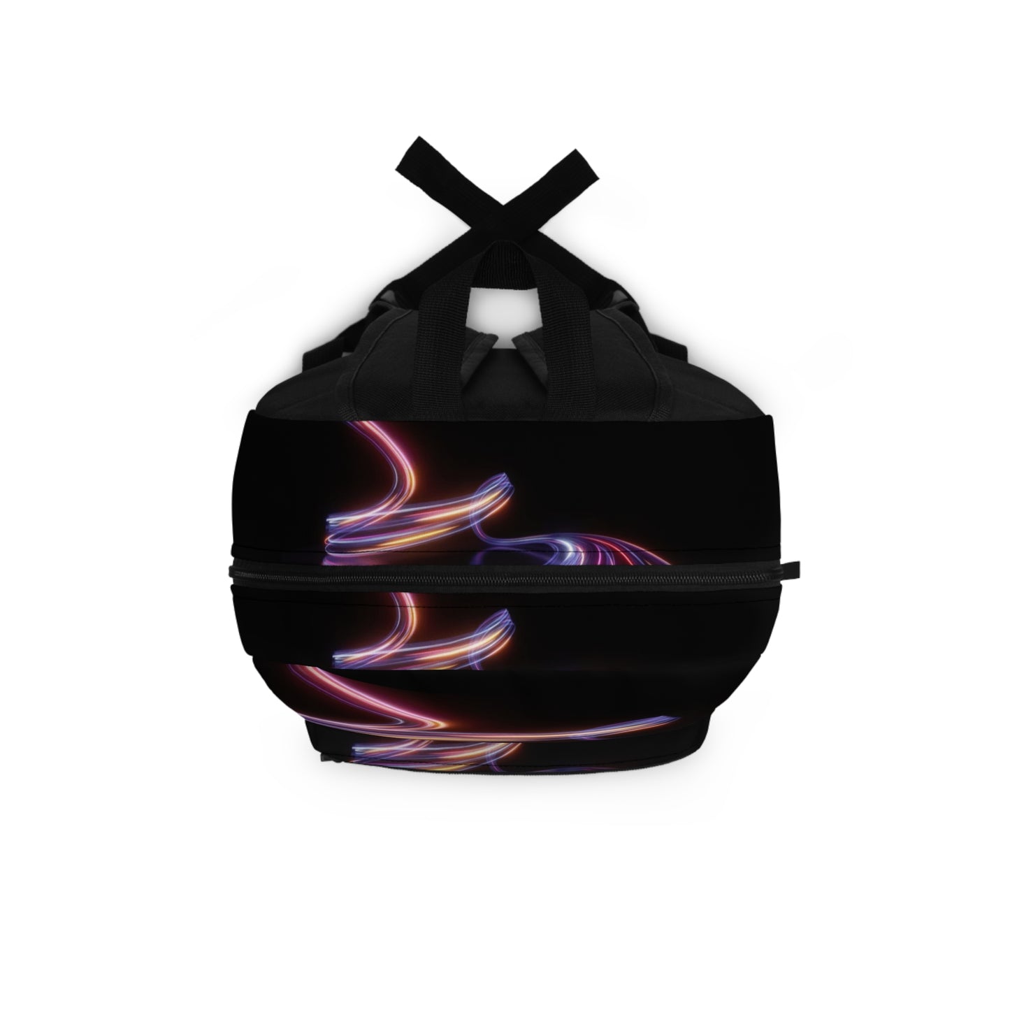 Neon Swirl Backpack - Stylish & Functional for Everyday Adventures