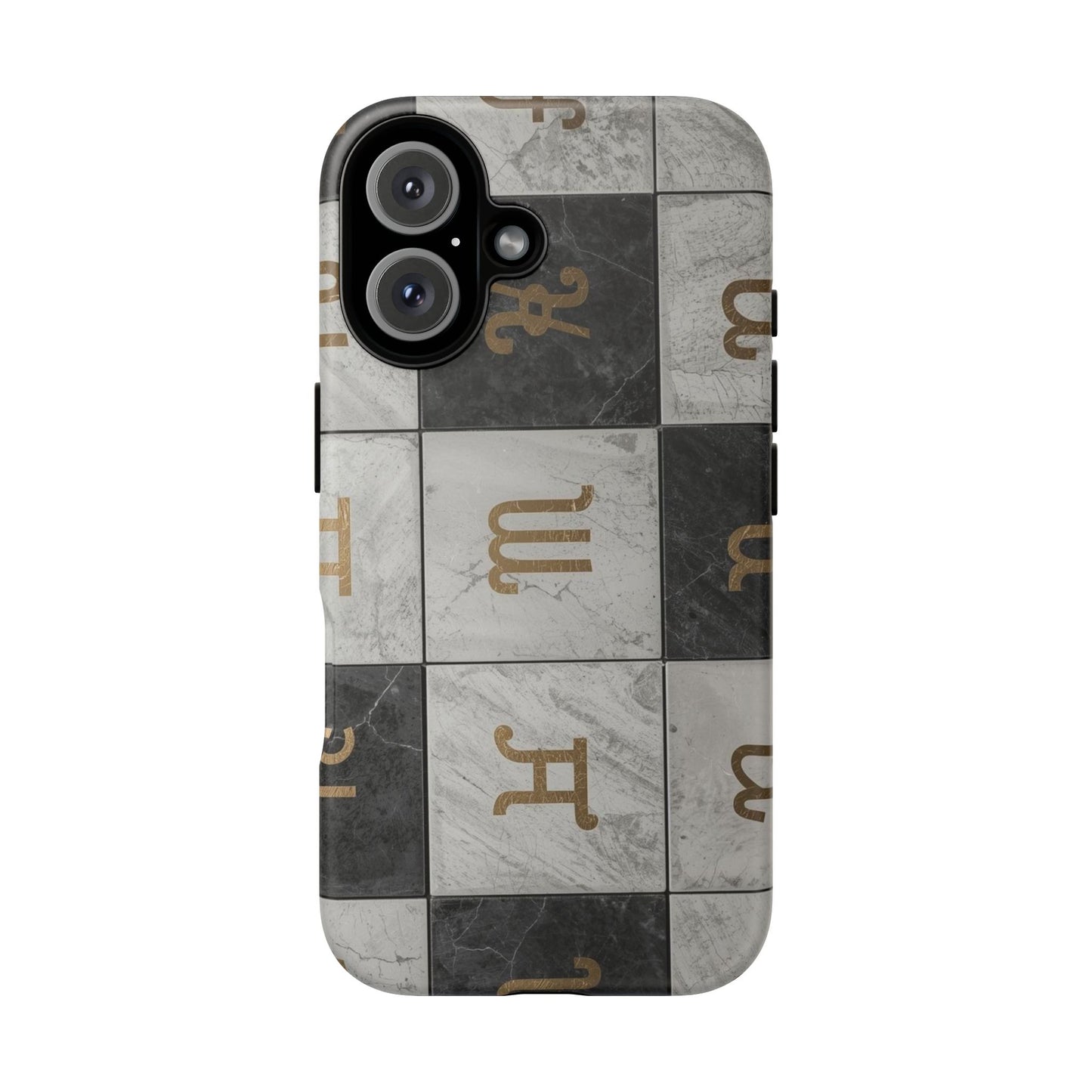 Marble Pattern Phone Case, Stylish Tough Cases, Unique Mobile Accessory, Gift for Tech Lovers, Elegant Design