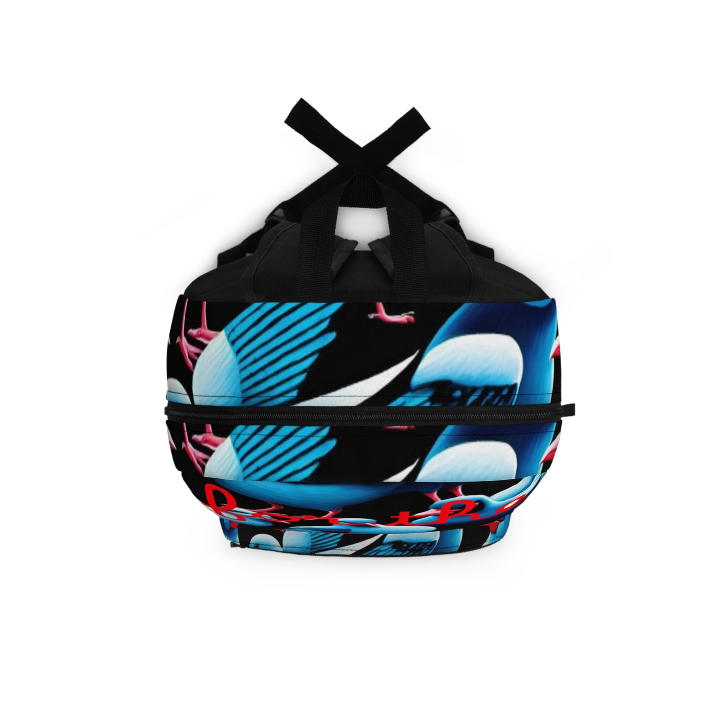 For the Birds Backpack — Bold Blue Bird Pattern School & Travel Bag