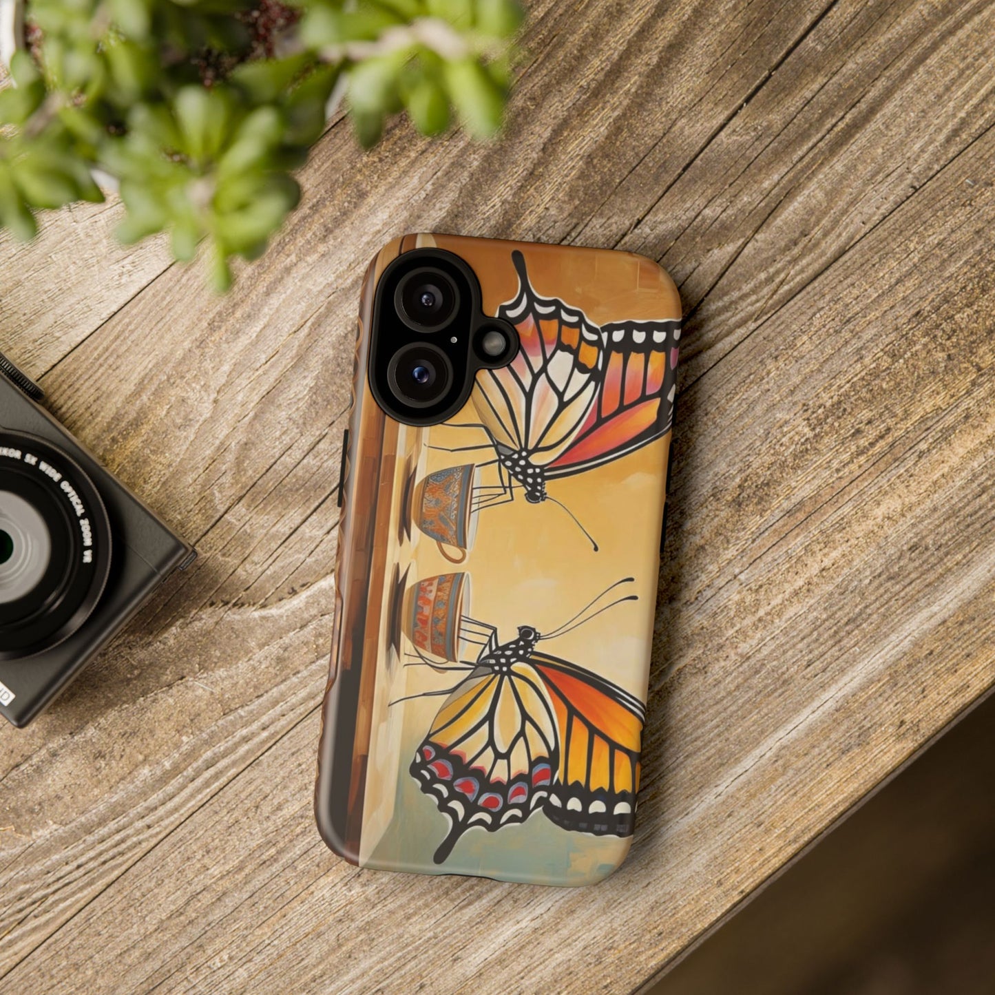 Vibrant Butterfly Phone Case | Tough Cases, Colorful Protection, Nature Lovers Gift, Trendy Accessories, Unique Design