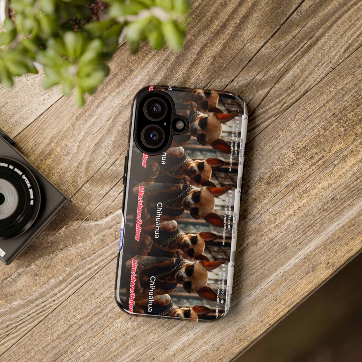 Chihuahua Phone Case | Tough Cases, Dog Lover Gift, Cute Pet Accessory, Chihuahua Owner Gift, Cell Phone Cover