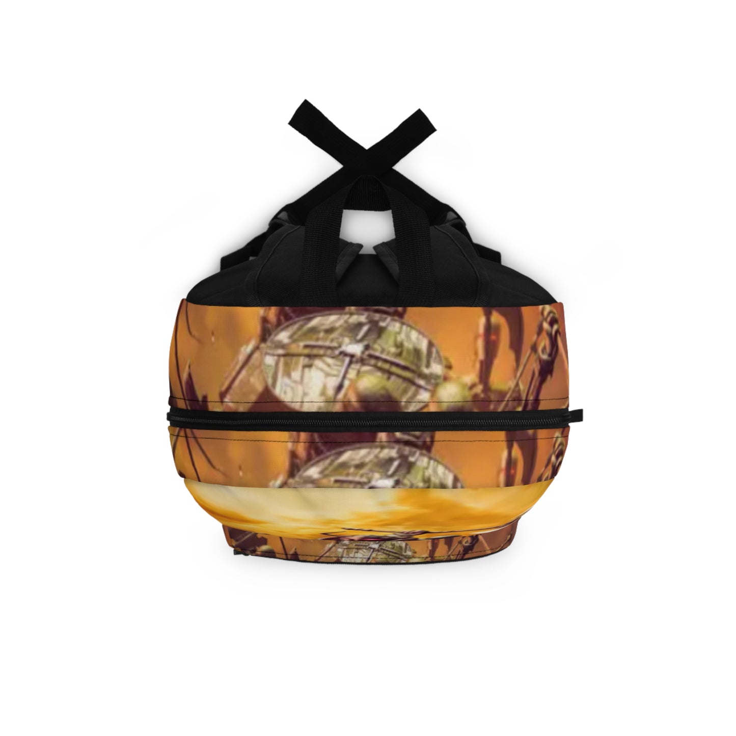 Viking Warrior Backpack — Bold Norse Battle Scene School Bag