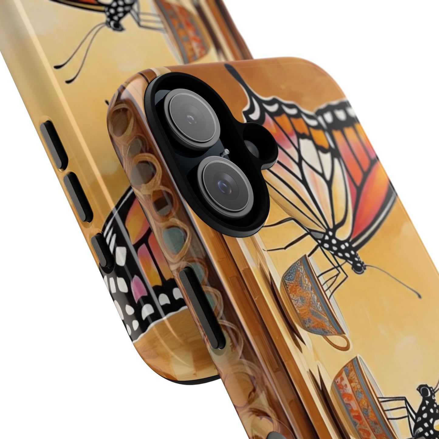 Vibrant Butterfly Phone Case | Tough Cases, Colorful Protection, Nature Lovers Gift, Trendy Accessories, Unique Design