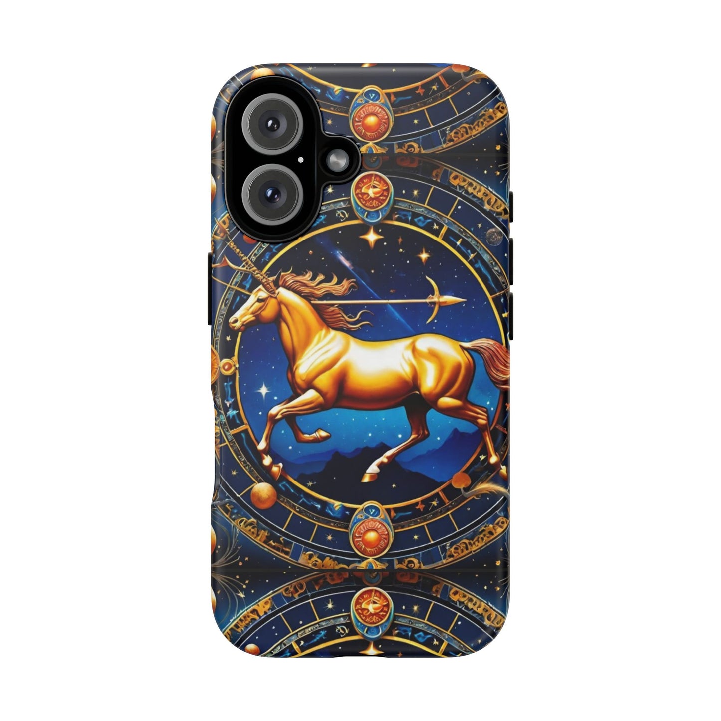 Unicorn Zodiac Phone Case | Tough Cases for Astrology Lovers, Cosmic Gift, Celestial Phone Cover, Unique Phone Accessory, Starry Phone Shell