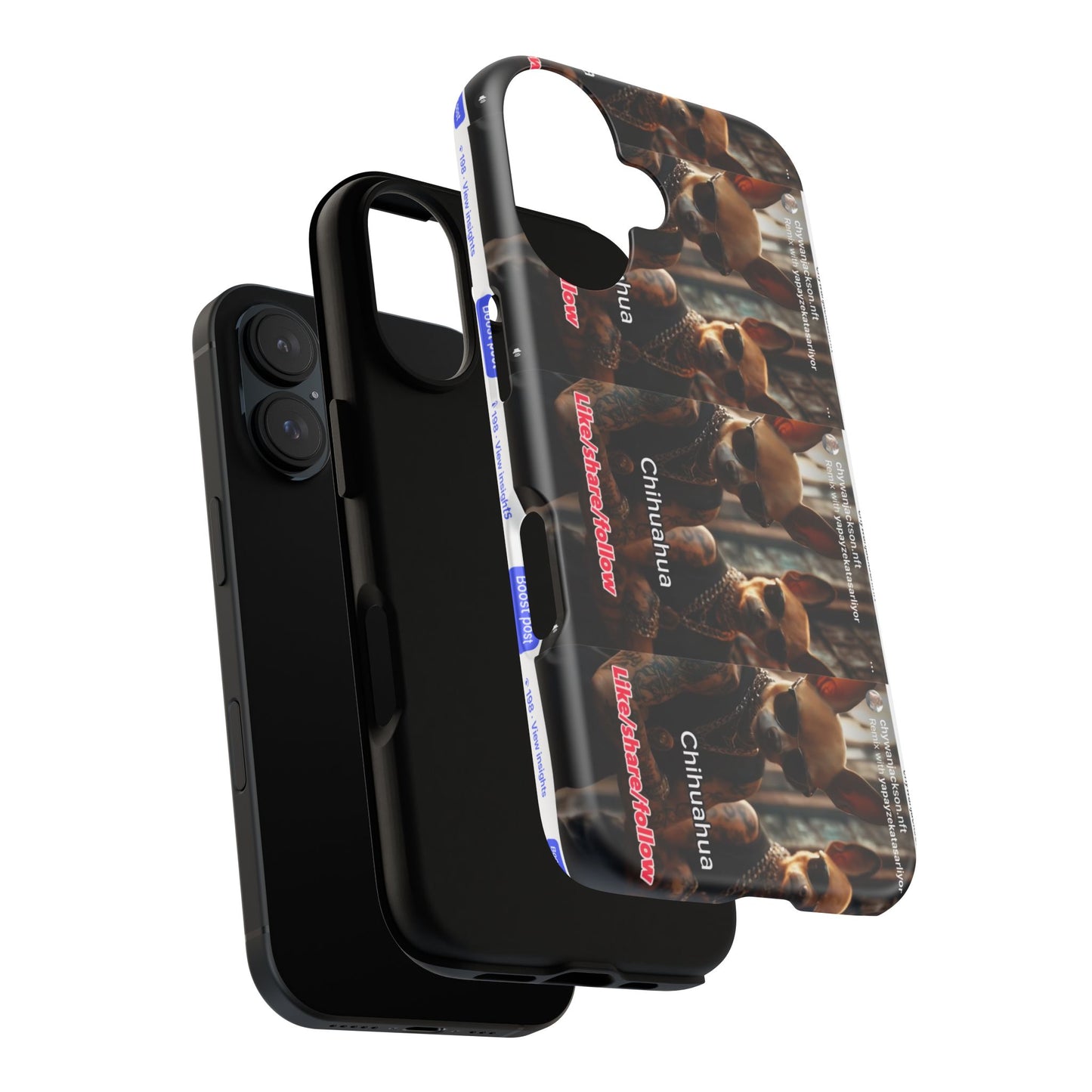 Chihuahua Phone Case | Tough Cases, Dog Lover Gift, Cute Pet Accessory, Chihuahua Owner Gift, Cell Phone Cover