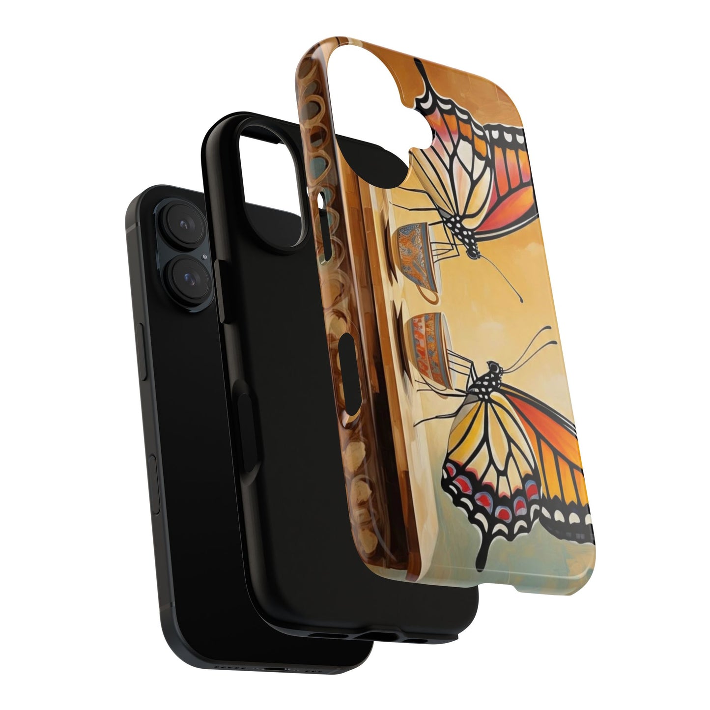 Vibrant Butterfly Phone Case | Tough Cases, Colorful Protection, Nature Lovers Gift, Trendy Accessories, Unique Design