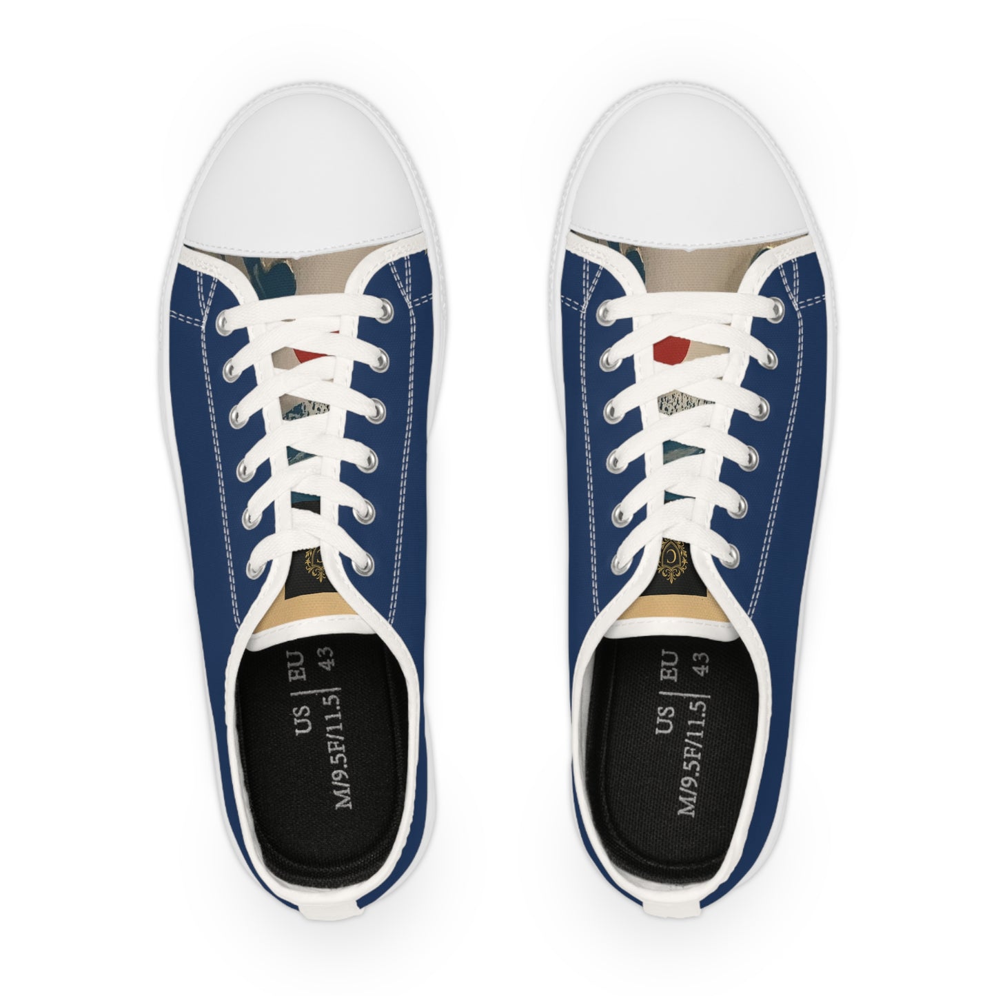 Men's Stylish Low Top Sneakers - Comfort Meets Casual Cool