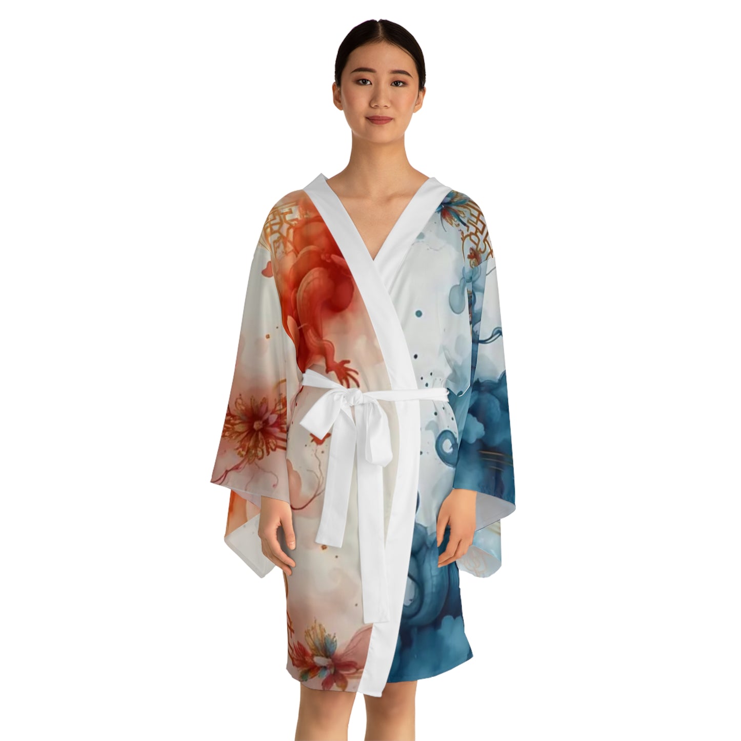 Elegant Kimono Robe, Perfect for Relaxation, Beach Days, Spa, Gift for Her, Home Decor, Summer Fashion