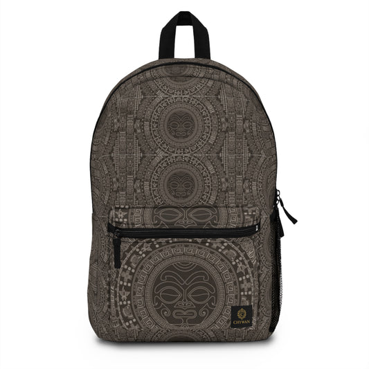 Tribal Pattern Backpack – Stylish Travel Companion