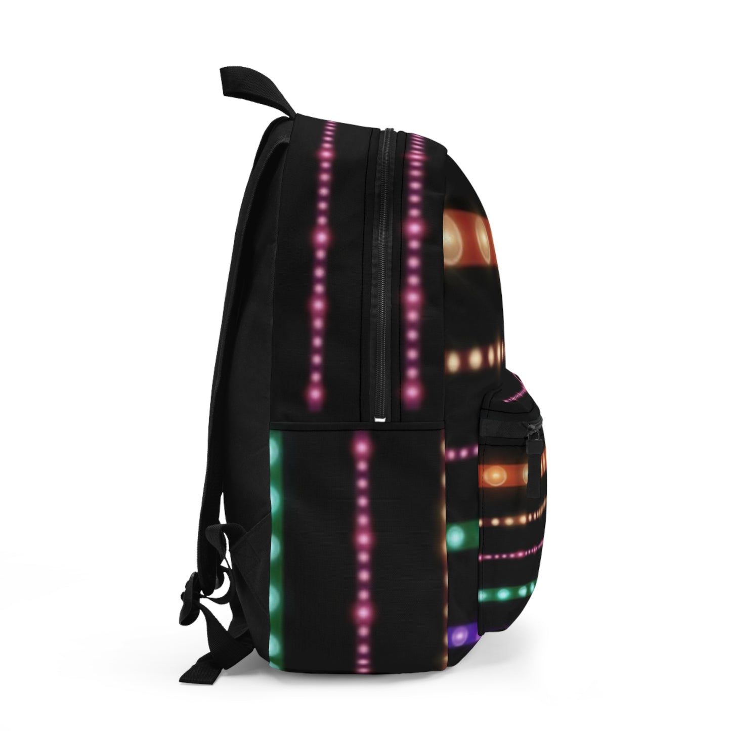 Vibrant LED Striped Backpack - Stylish and Functional Daily Companion