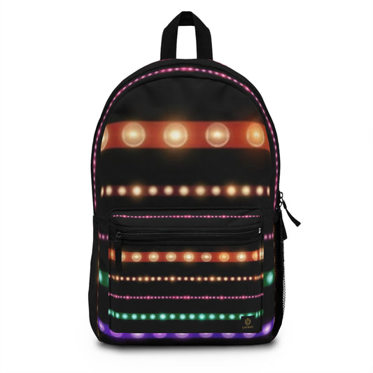 Vibrant LED Striped Backpack - Stylish and Functional Daily Companion