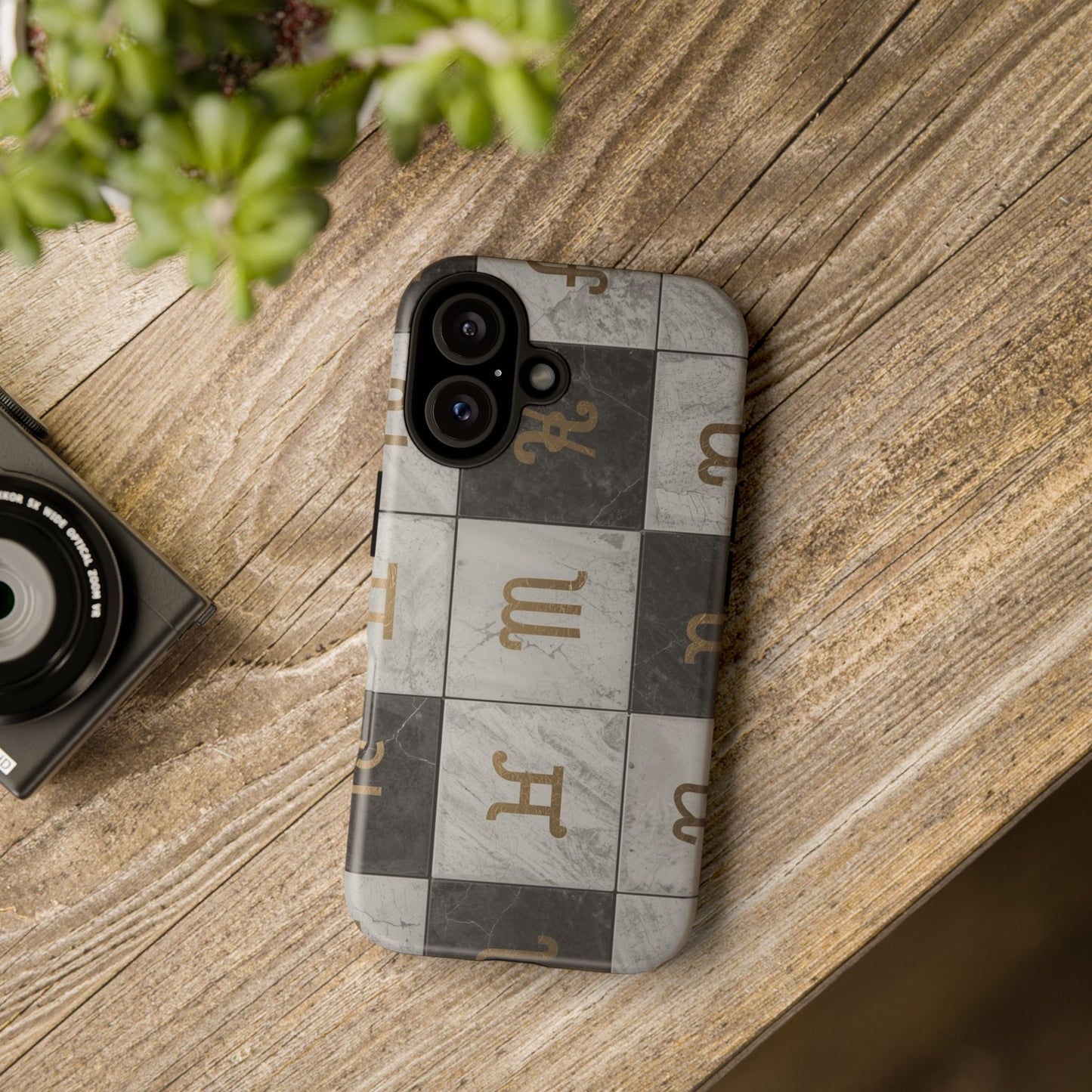 Marble Pattern Phone Case, Stylish Tough Cases, Unique Mobile Accessory, Gift for Tech Lovers, Elegant Design