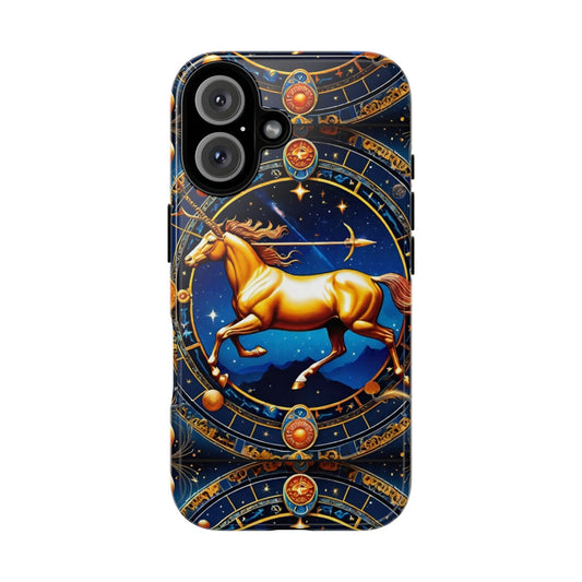 Unicorn Zodiac Phone Case | Tough Cases for Astrology Lovers, Cosmic Gift, Celestial Phone Cover, Unique Phone Accessory, Starry Phone Shell