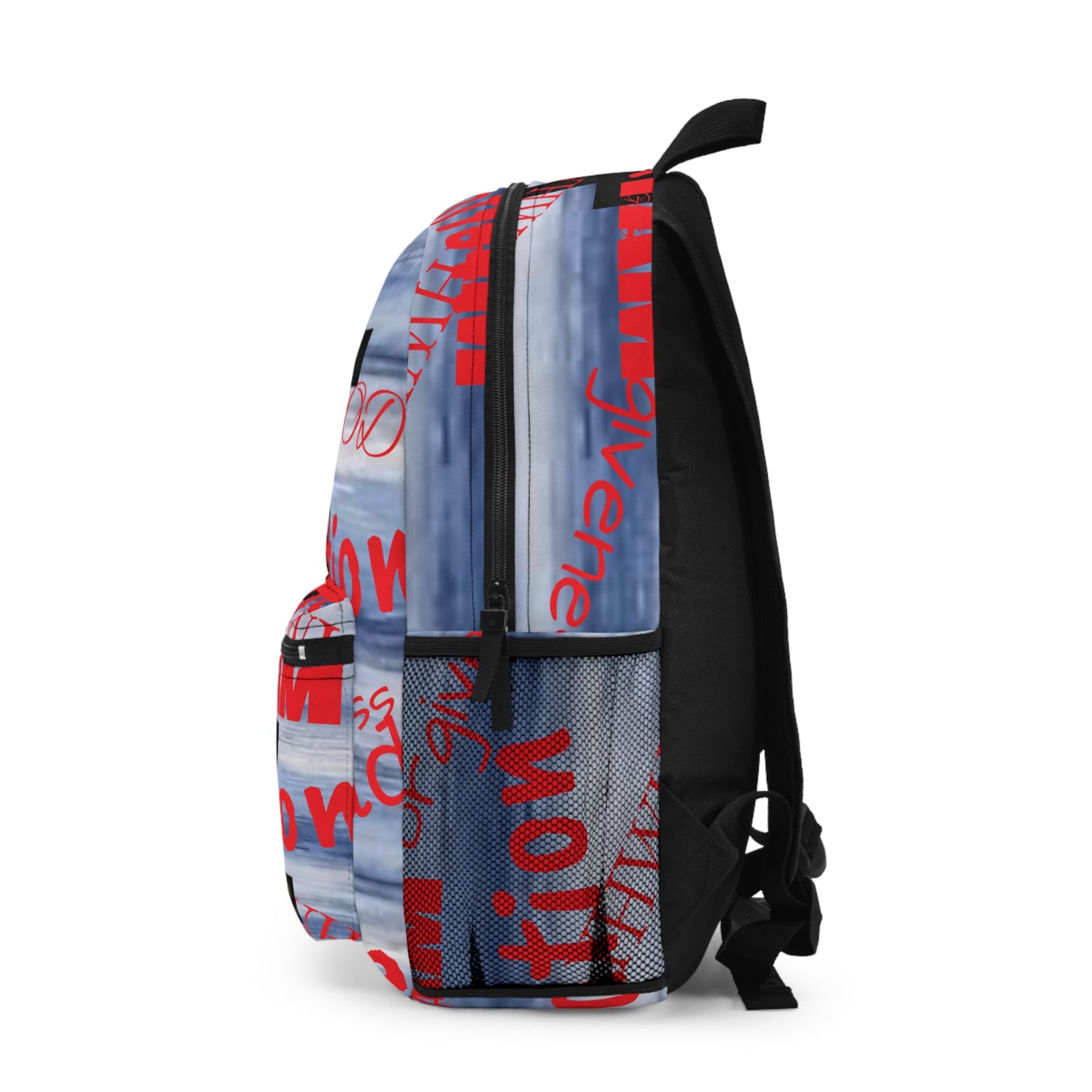 Christian Cross Backpack – Faith-Inspired School & Everyday Bag ("Christ" Text)