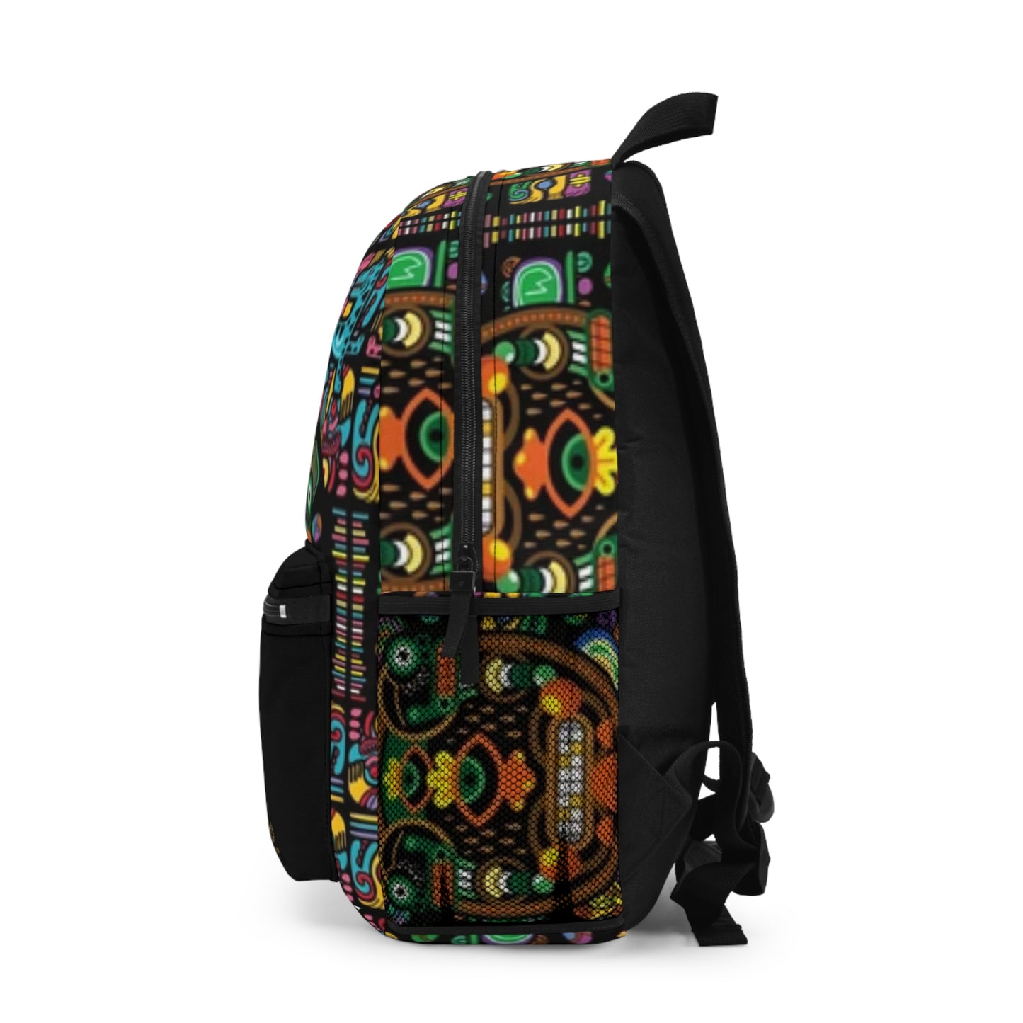 Colorful Tribal Print Backpack for Adventurers