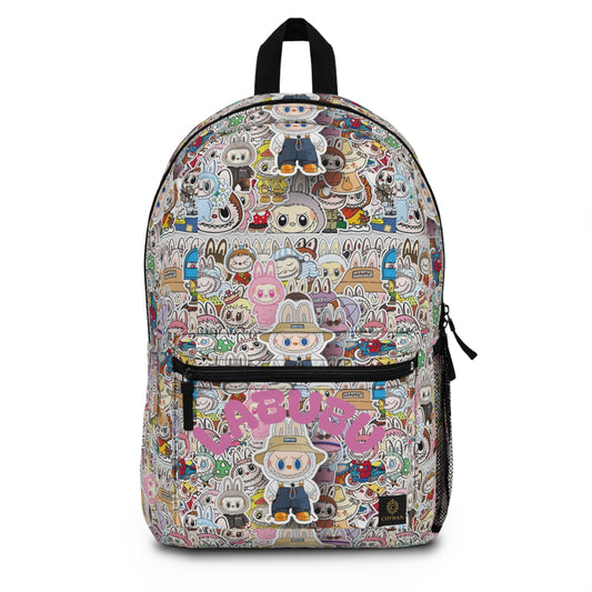 Colorful Cartoon Backpack for Kids - Fun & Whimsical Design