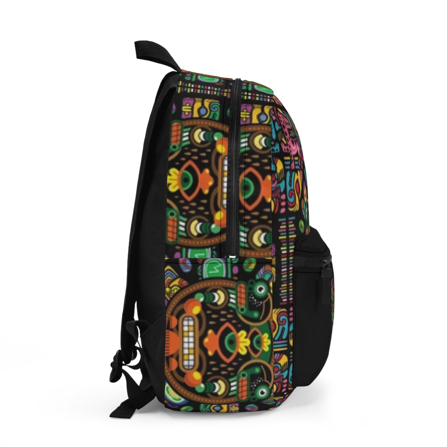 Colorful Tribal Print Backpack for Adventurers