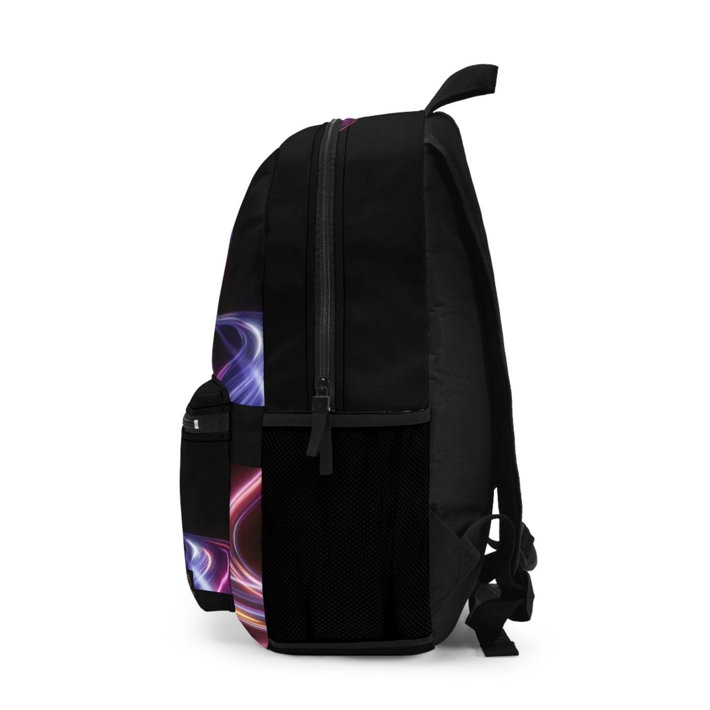 Neon Swirl Backpack - Stylish & Functional for Everyday Adventures