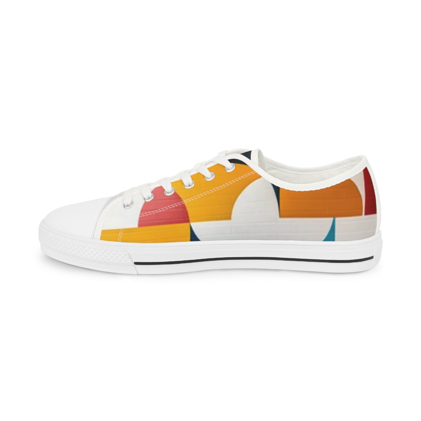 Colorful Graphic Low Top Sneakers for Stylish Comfort
