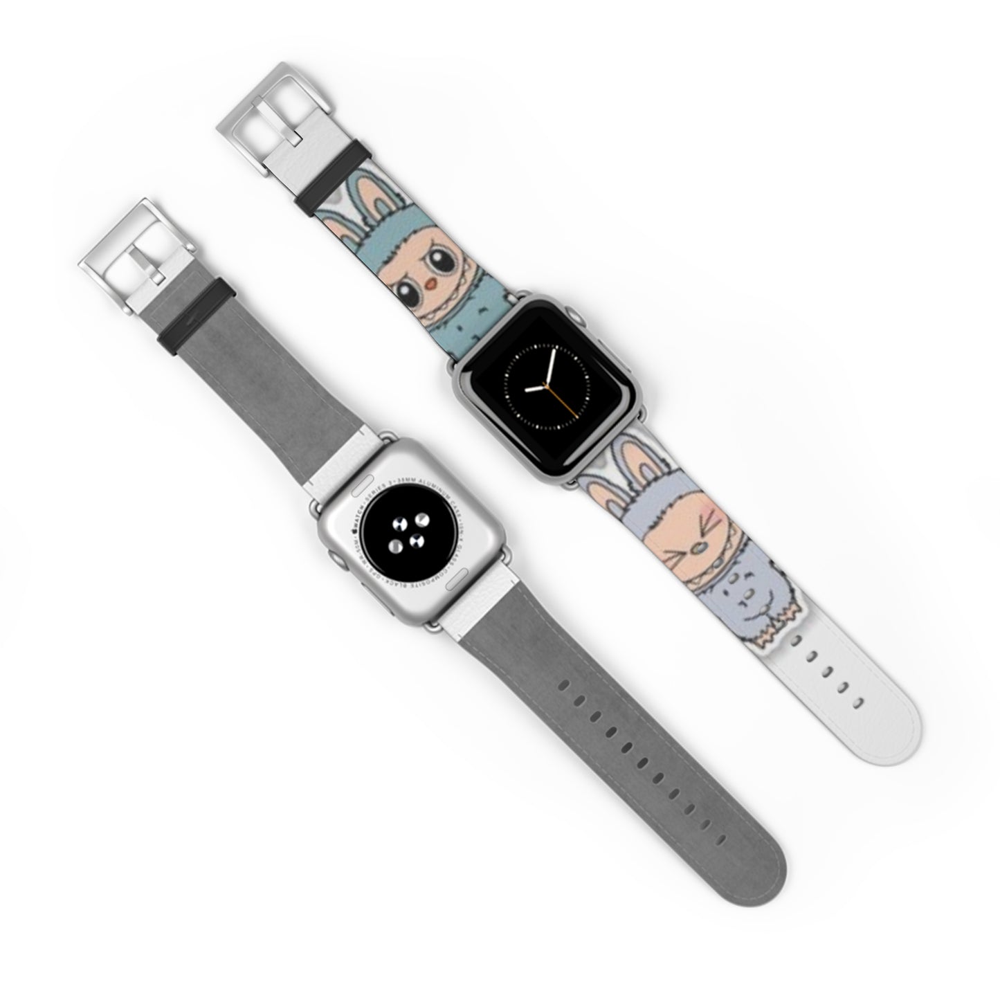 Cute Bunny Character Watch Band – Pastel Kawaii Animal Strap for Apple Watch