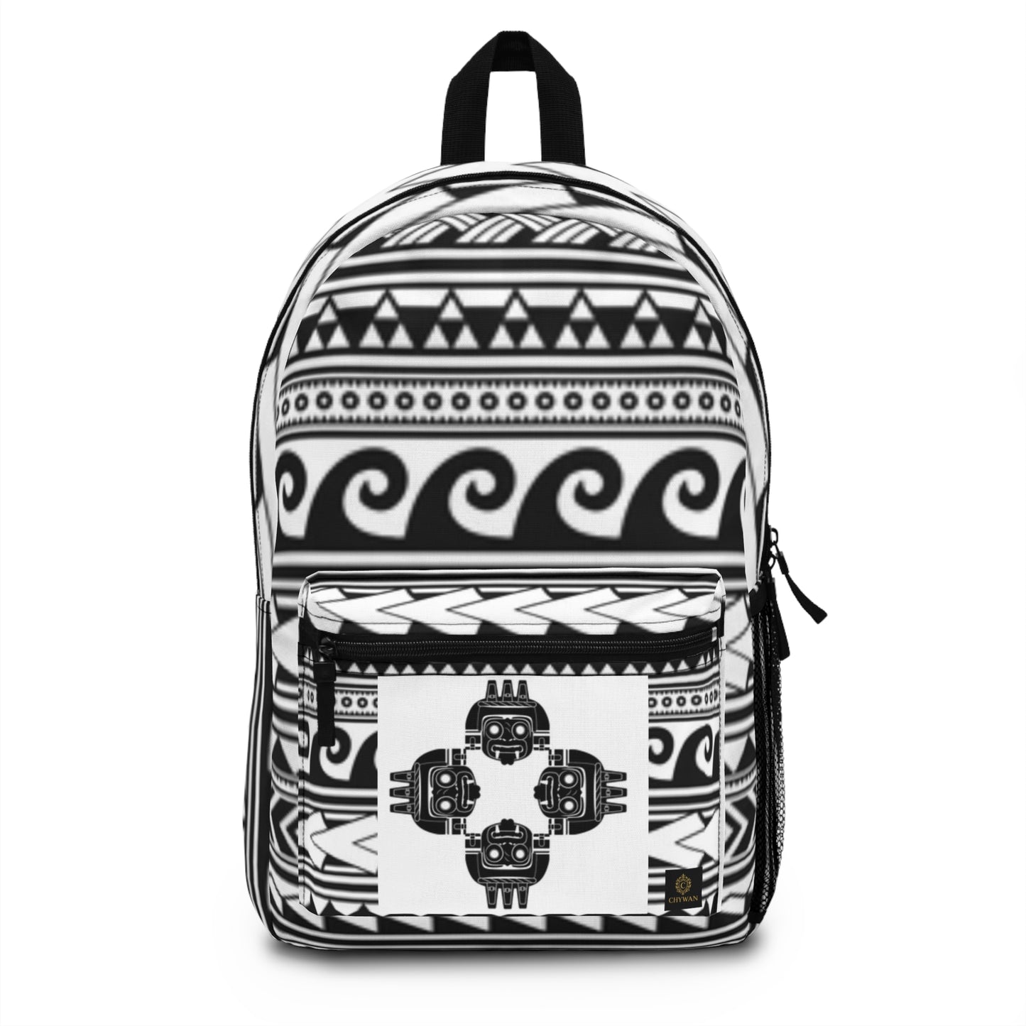 Tribal Pattern Backpack - Stylish Travel Gear for Adventurers