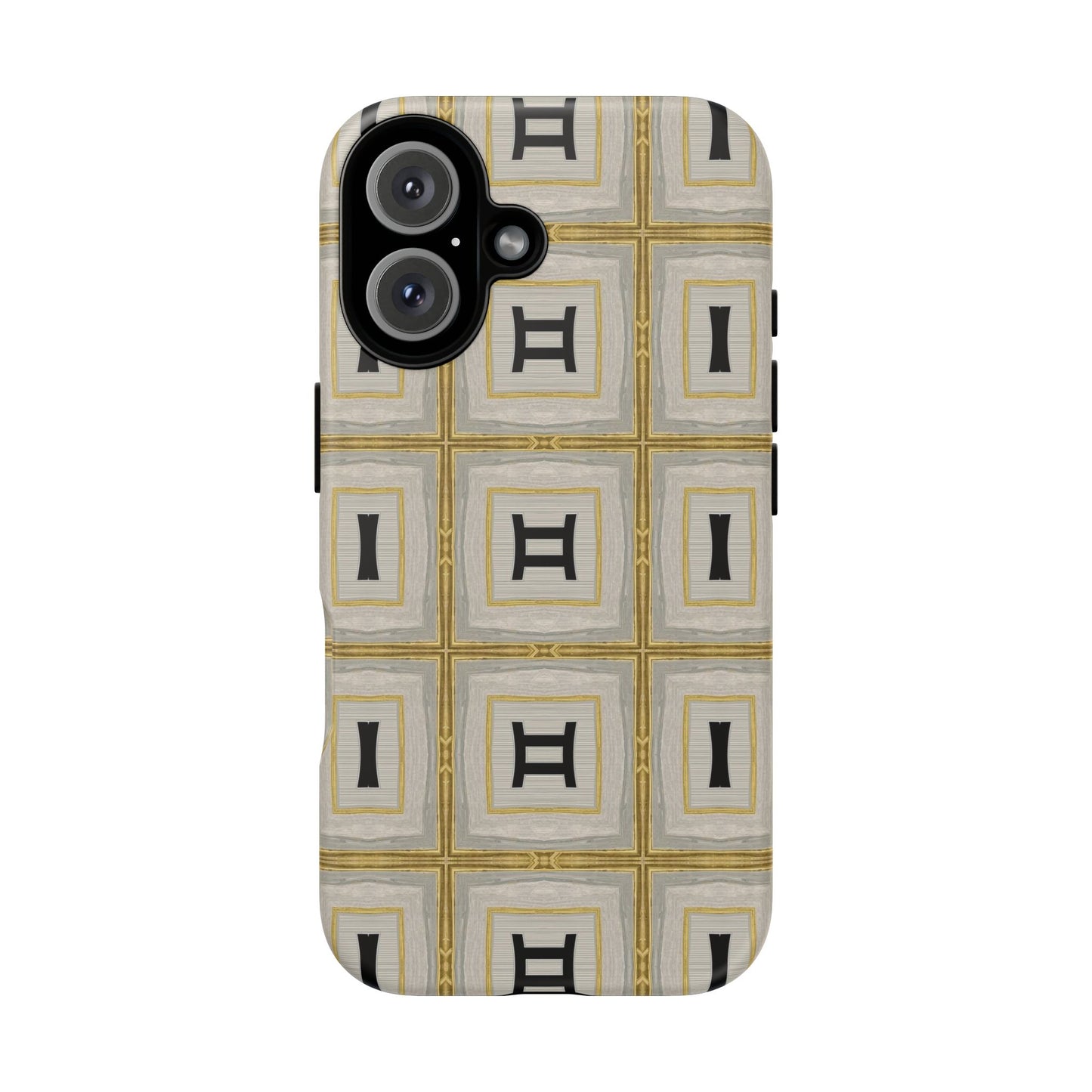 Geometric Phone Case with Elegant Pattern, Stylish Smartphone Cover, Tough Cases, Unique Gift for Him/Her, Modern Accessories, Chic Design