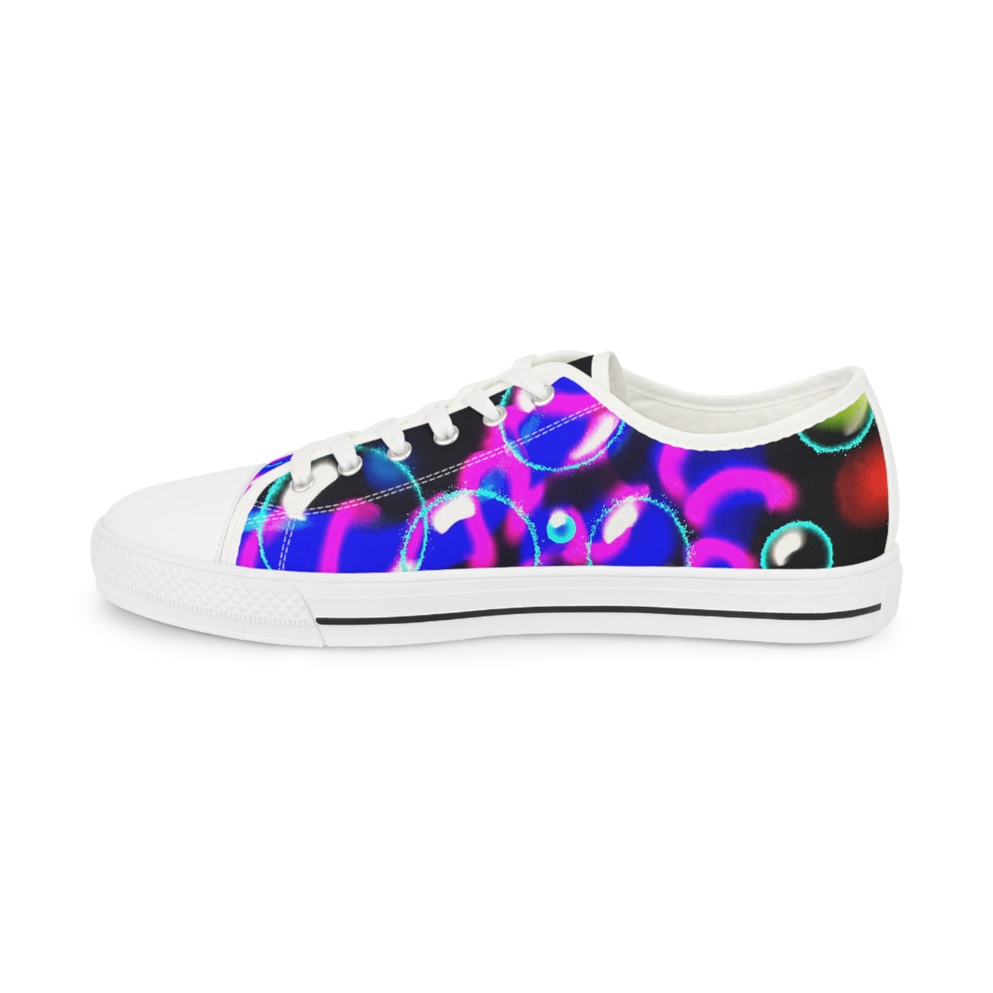 Vibrant Men's Low Top Sneakers - Stylish Colorful Design for Casual Wear
