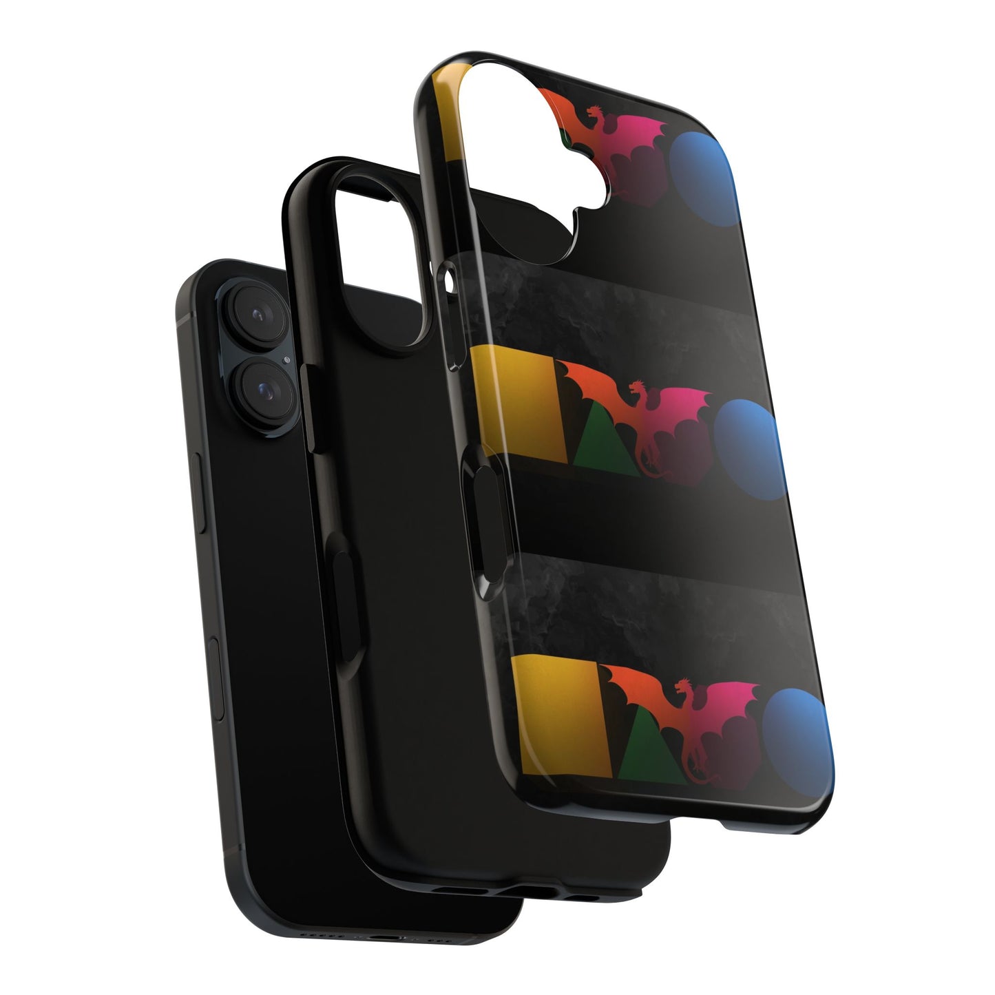 Cosmic Rose Phone Case - Tough Cases, Floral Phone Accessories, Galaxy Design, Unique Gift, Tech Protection