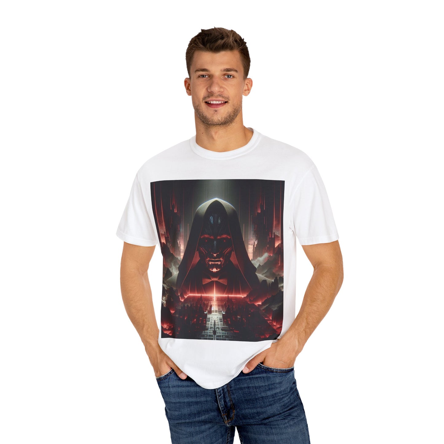 Darth Vader Graphic T-Shirt, Unisex, Galactic Apparel, Sci-Fi Fan Gift, Star Wars Merchandise, Movie Tees