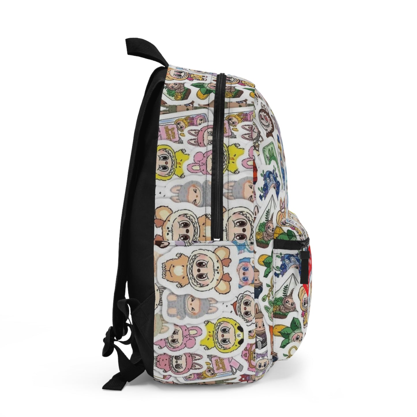Cute Animal Adventure Backpack with LABUBU Design