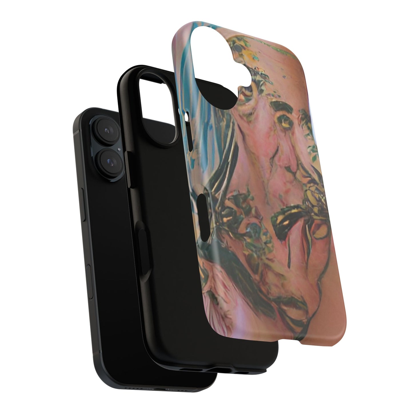Artistic Phone Case, Unique Tough Cases, Abstract Design Cover, Gift for Art Lovers, Protective Case for All Occasions