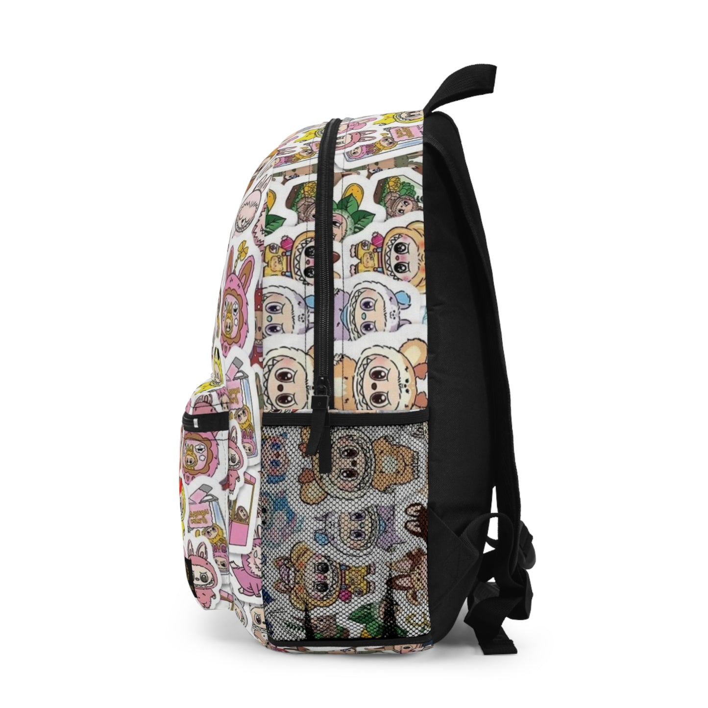 Cute Animal Adventure Backpack with LABUBU Design