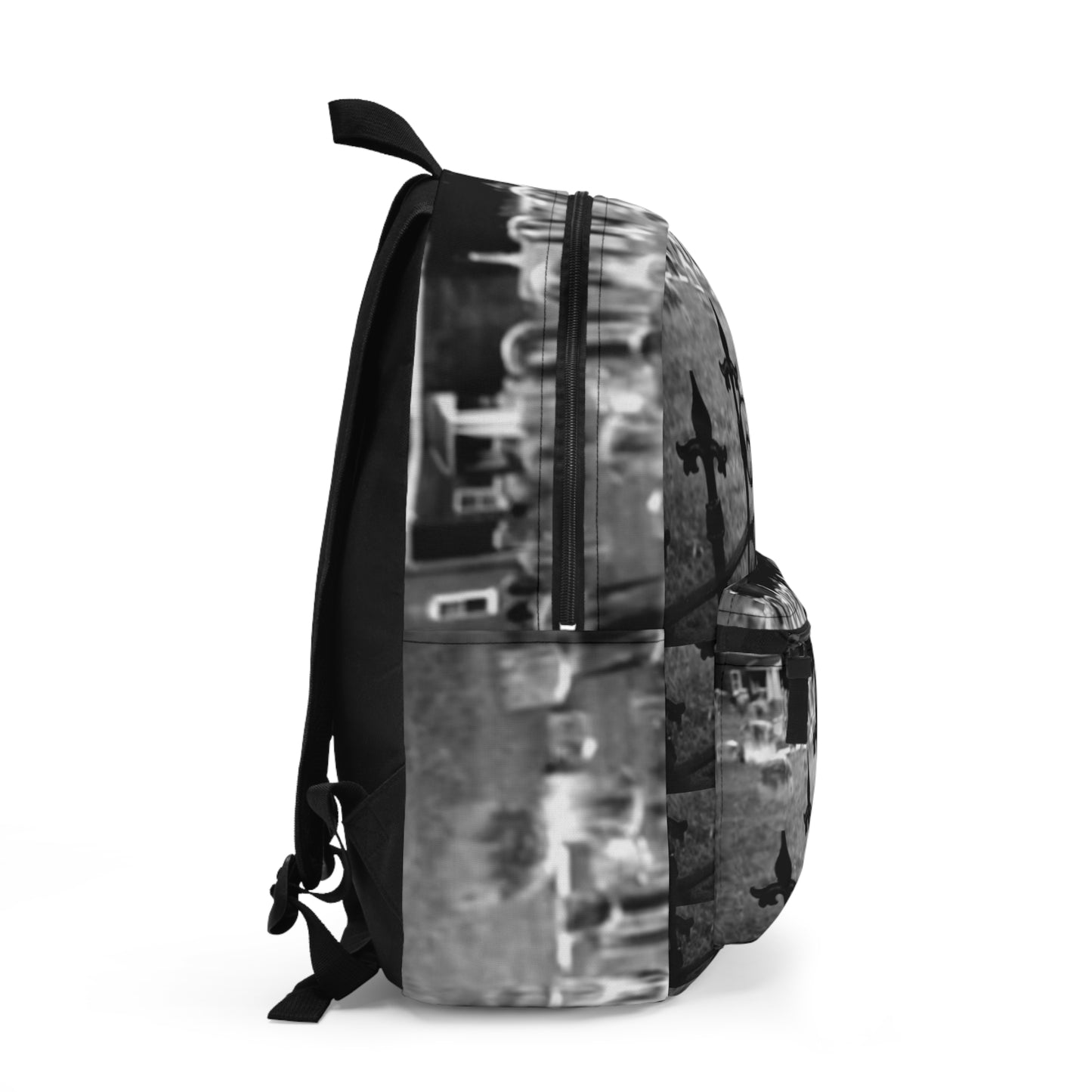 Gothic Cemetery Skull Backpack — Dark Grunge School Bag