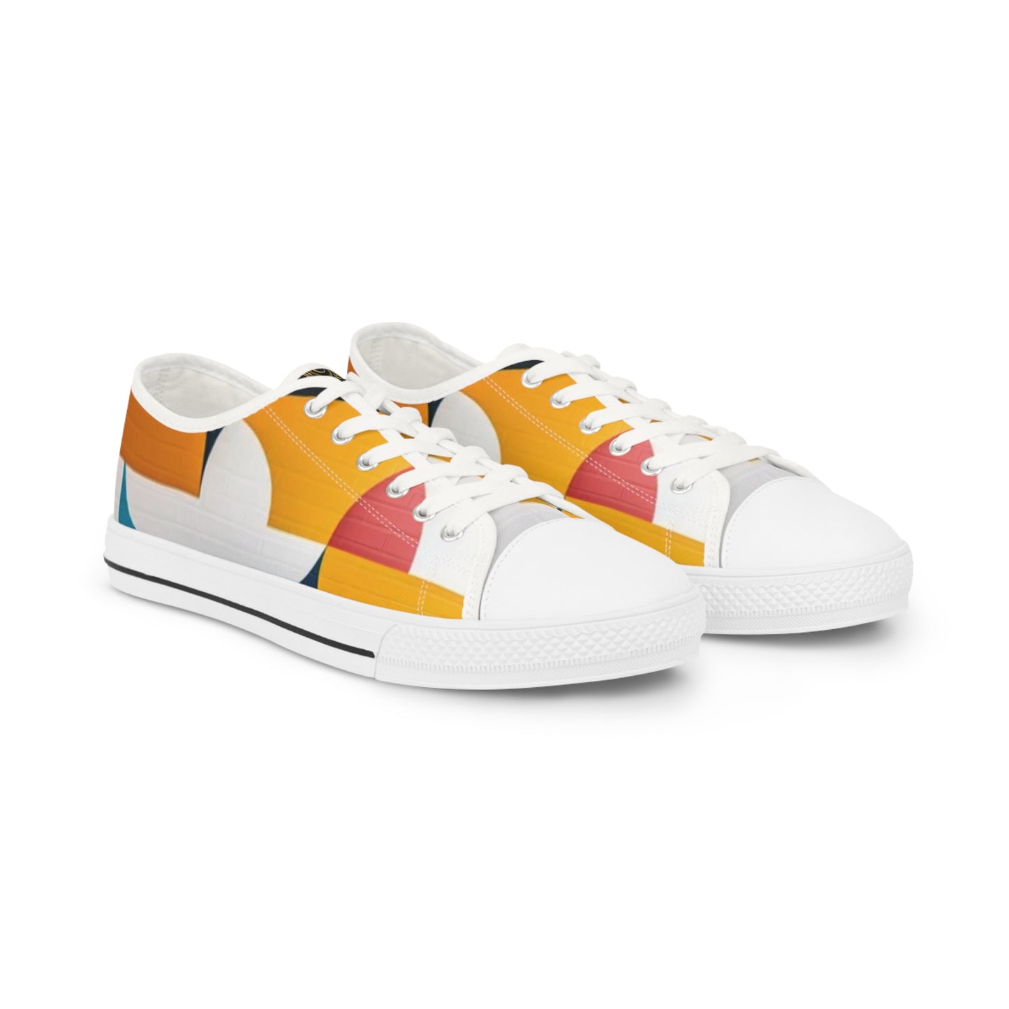 Colorful Graphic Low Top Sneakers for Stylish Comfort