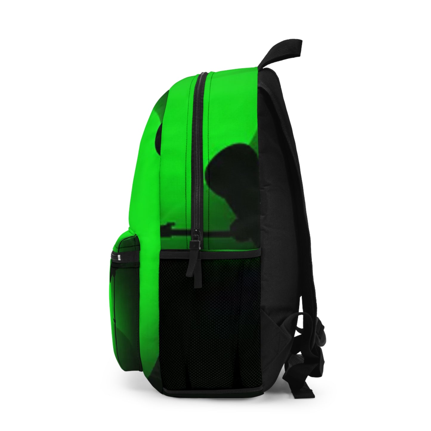 Backpack — Neon Green Silhouette Dance Backpack