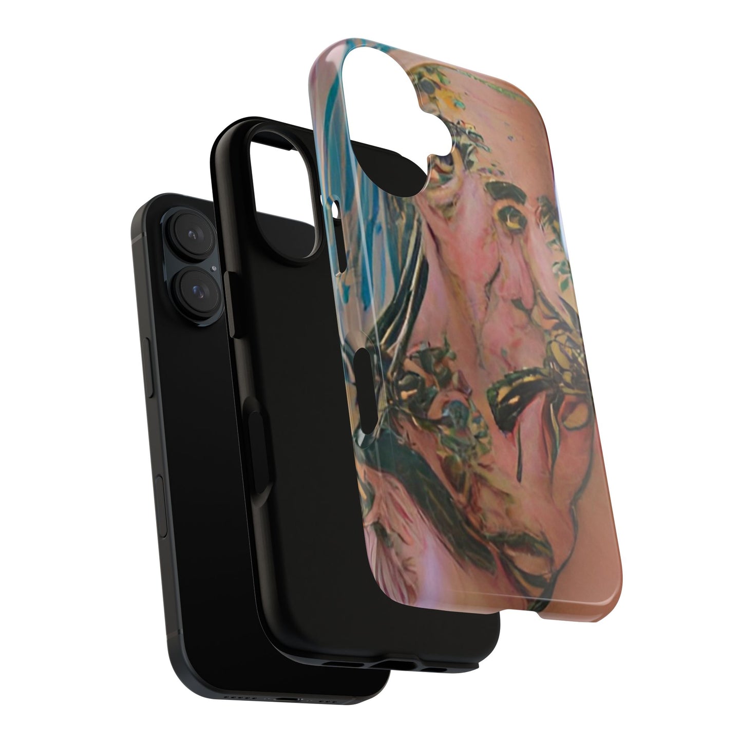 Artistic Phone Case, Unique Tough Cases, Abstract Design Cover, Gift for Art Lovers, Protective Case for All Occasions