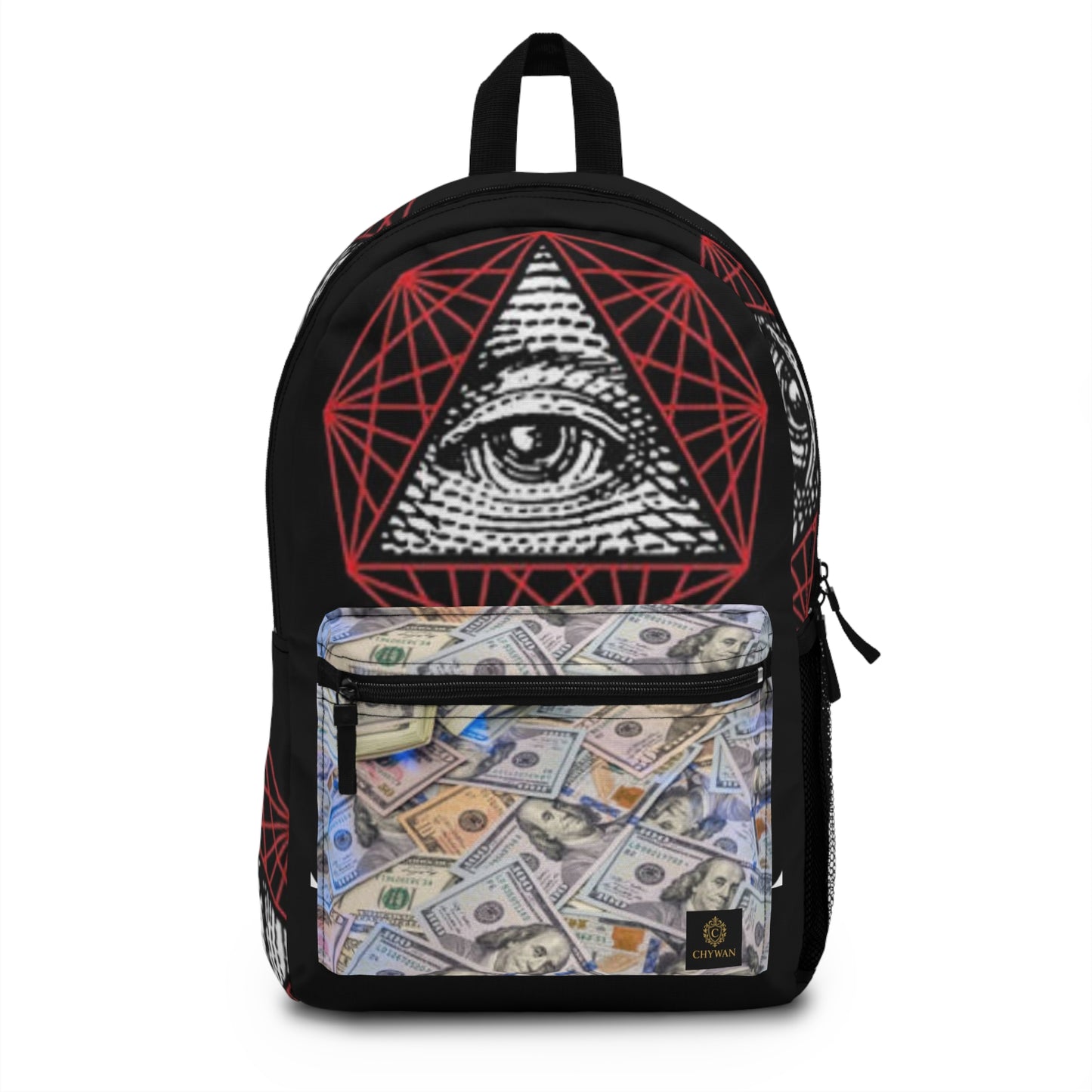 Mystical Eye Design Backpack for Trendsetters