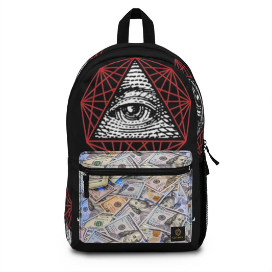 Mystical Eye Design Backpack for Trendsetters