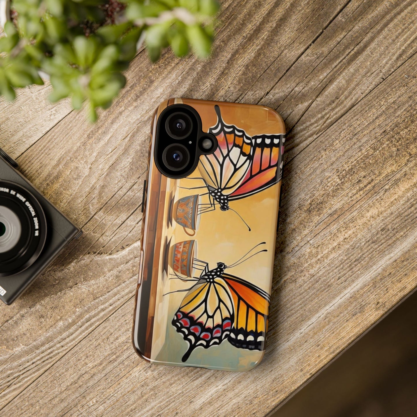 Vibrant Butterfly Phone Case | Tough Cases, Colorful Protection, Nature Lovers Gift, Trendy Accessories, Unique Design
