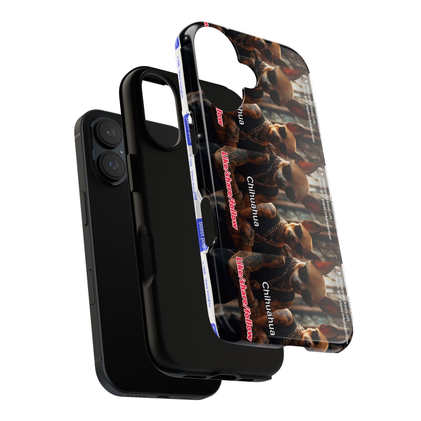 Chihuahua Phone Case | Tough Cases, Dog Lover Gift, Cute Pet Accessory, Chihuahua Owner Gift, Cell Phone Cover