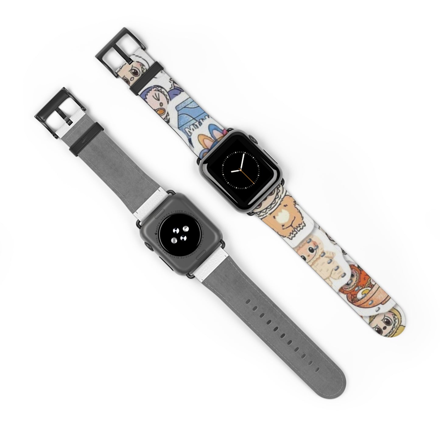 Cartoon Sushi Watch Band — Cute Japanese Food Pattern Apple Watch Strap