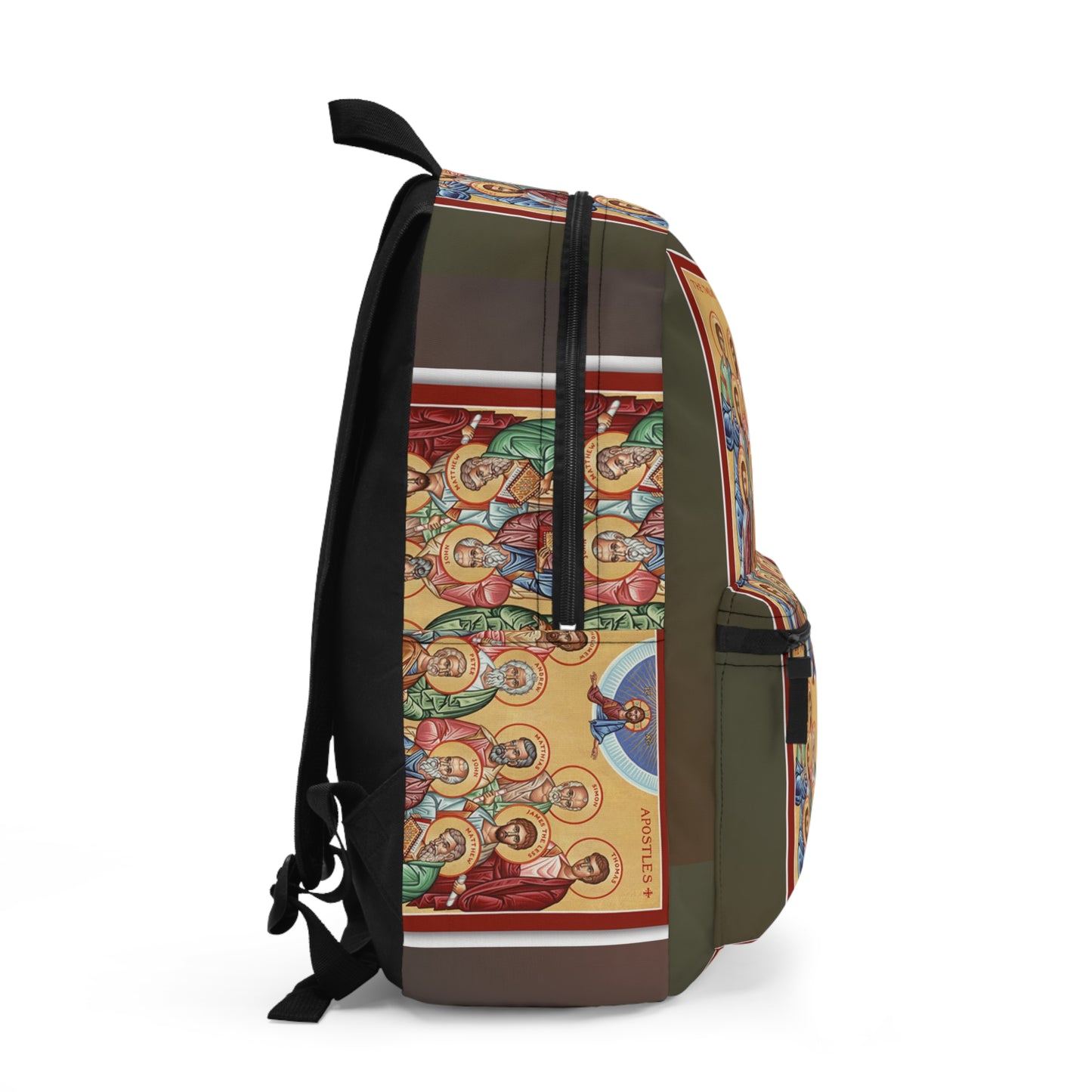 Iconic Twelve Apostles Backpack — Christian Religious Art School Bag