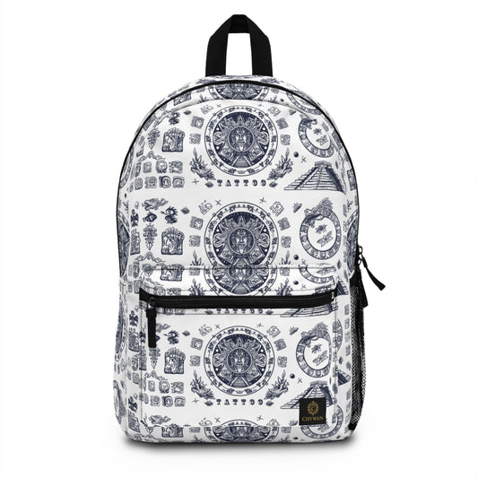 Trendy Tattoo-Inspired Backpack for Creative Souls