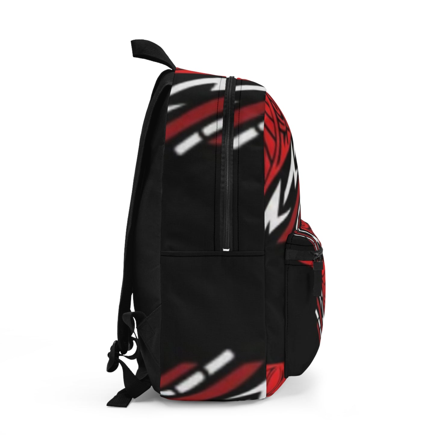Red Tribal Pattern Backpack — Bold Polynesian-Inspired School & Travel Bag